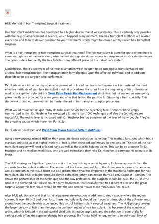 Hair Transplant Reviews