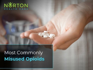 Most Commonly Misused Opioids