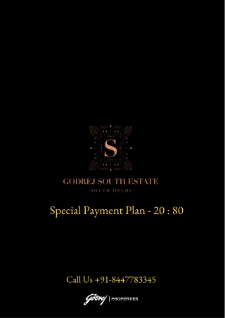 Godrej South Estate Okhla - Let's Cultivate It - South Delhi - Brochure,PDF
