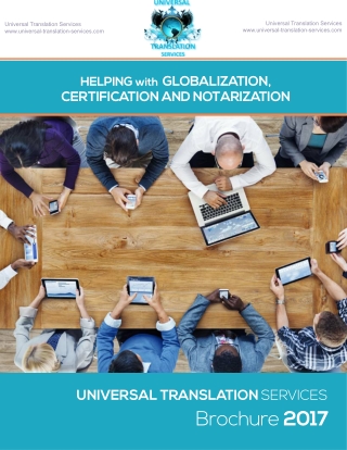 Helping With Globalization, Certifications and Notarization