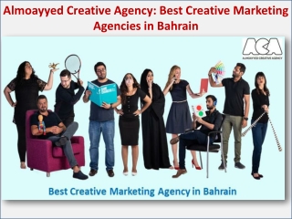 Almoayyed Creative Agency - Best Creative Marketing Agencies in Bahrain
