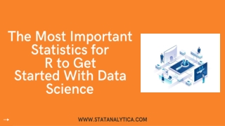 The Most Important Statistics for R to Get Started With Data Science