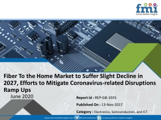 Fiber To the Home Market to Suffer Slight Decline in 2027, Efforts to Mitigate Coronavirus-related Disruptions Ramp Ups