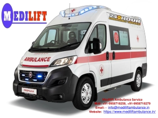 Get Ventilator Ambulance in Bokaro and Dhanbad with Medical Team - Medilift