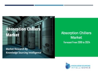 Market Research of Absorption Chillers Market by Knowledge Sourcing