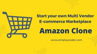 Start a Multi Vendor eCommerce Marketplace like Amazon