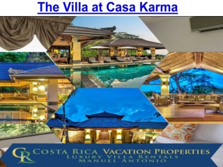 The Villa at Casa Karma