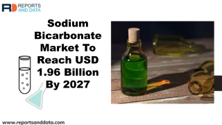 Sodium Bicarbonate Market Segmentation And Competitor Analysis Report 2020