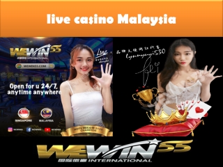 players is playing live casino Malaysia