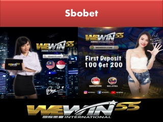 Sbobet - Wewin55