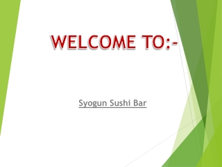 Best Sushi in Markham