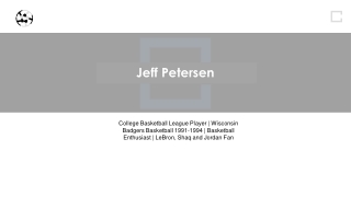 Jeff Petersen - Wisconsin Badgers Basketball Fan