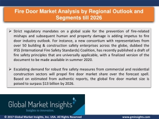 Fire Door Market Growth Forecast & Industry Share Report during 2020- 2026