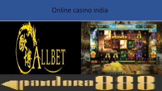 Online casino india