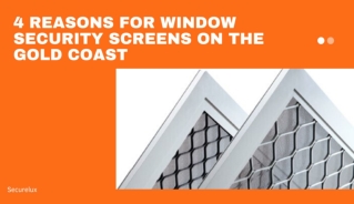 4 Reasons for Window Security Screens on the Gold Coast