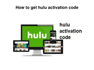 How to get hulu activation code