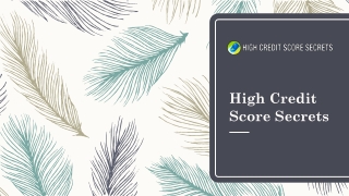 Affordable credit score simulator