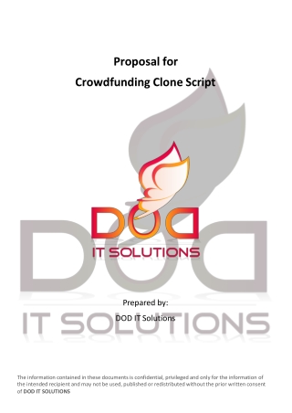 Crowdfunding Clone Scripts | Ready-Made Clone Scripts