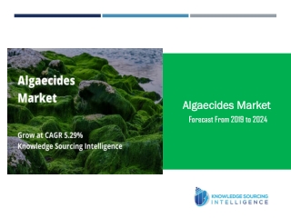 Algaecides Market Grow at a CAGR of 5.29% by Knowledge Sourcing