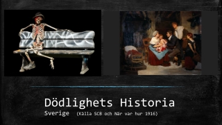 Svenska dödligheten historiskt