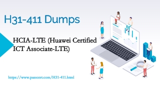 2020 HCIA-LTE H31-411 Dumps