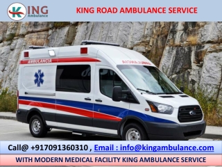 Life Support King Road Ambulance Service in Patna and Ranchi