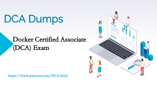 Docker Certified Associate DCA Exam Dumps