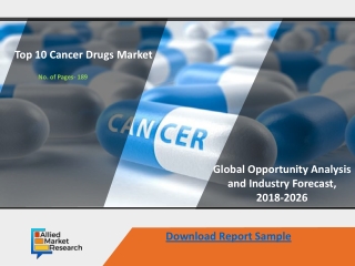 Top 10 Cancer Drugs Market Size, Share, Development by 2026