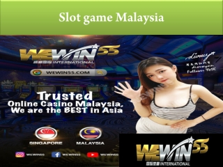 slot game Malaysia - Wewin55