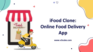 iFood Clone: Online Food Delivery App