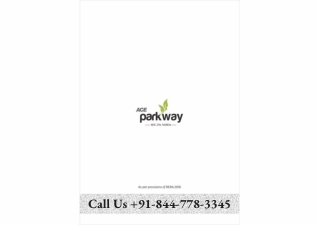 Ace Parkway Sector 150 | New Ultra Modern Project | Noida (Brochure,PDF)