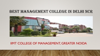 best management college in delhi ncr