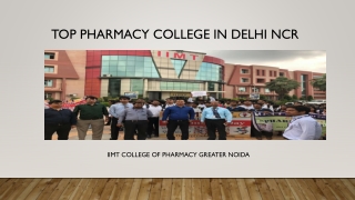 top pharmacy college in delhi ncr