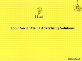 Top 5 Social Media Advertising Solutions