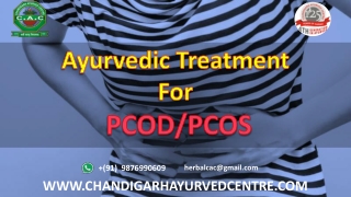 AYURVEDIC TREATMENT FOR PCOD/PCOS