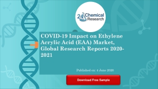 COVID 19 Impact on Ethylene Acrylic Acid EAA Market, Global Research Reports 2020 2021