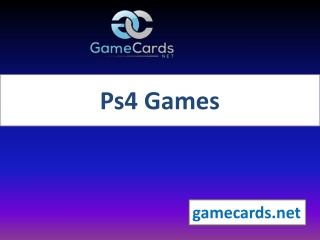 Ps4 Games