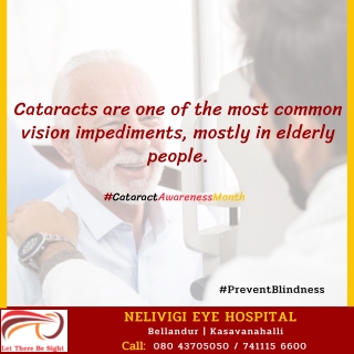 Cataract Problems | Eye Clinics Near Me | Best Eye Hospitals Near Me | Nelivigi Eye