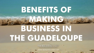 Benefits of Making Business in Guadeloupe | Buy & Sell Business