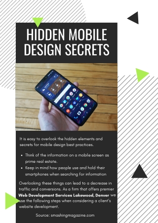 Hidden Mobile Design Secrets