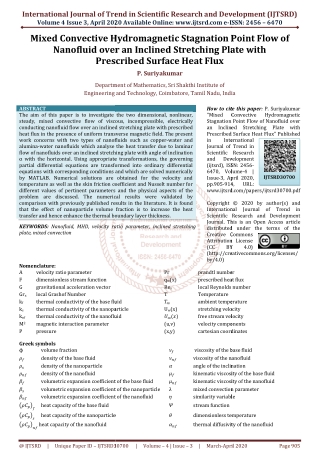 Mixed Convective Hydromagnetic Stagnation Point Flow of Nanofluid over an Inclined Stretching Plate with Prescribed Surf