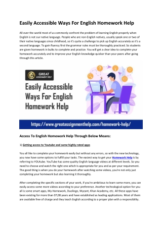 Homework Help