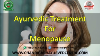 What is the Ayurvedic Treatment for Menopause?