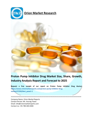 Proton Pump Inhibitor Drug Market