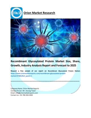 Recombinant Glycosylated Protein Market