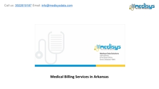 Medical Billing Services in Arkansas