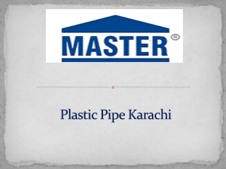 Plastic Pipe Karachi