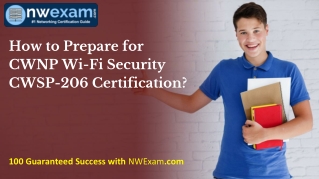 CWNP Wi-Fi Security (CWSP-206) Certification | Best Study Guide