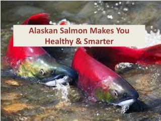 Alaskan Salmon Makes You Healthy & Smarter