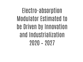 Electronic Nose Market to Perceive Substantial Growth